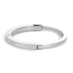 Bangle in Steel with Extreme Pattern