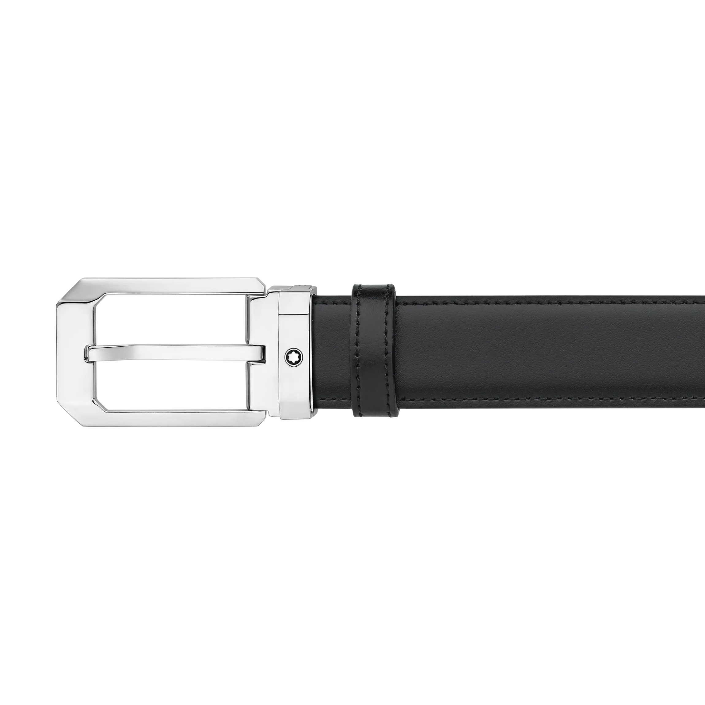 Black/brown 30 mm reversible leather belt
