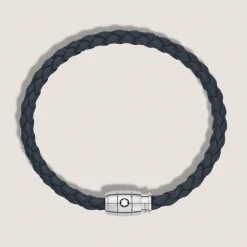 Bracelet Small, Soft Leather, Avio Blue
