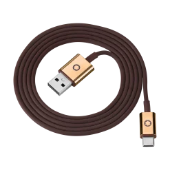 Brown Cable Set for Montblanc MB 01 Headphones