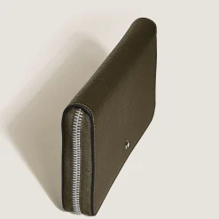Continental Wallet 12cc with zip in Sartorial Leather