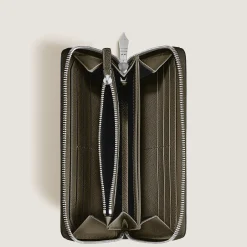 Continental Wallet 12cc with zip in Sartorial Leather