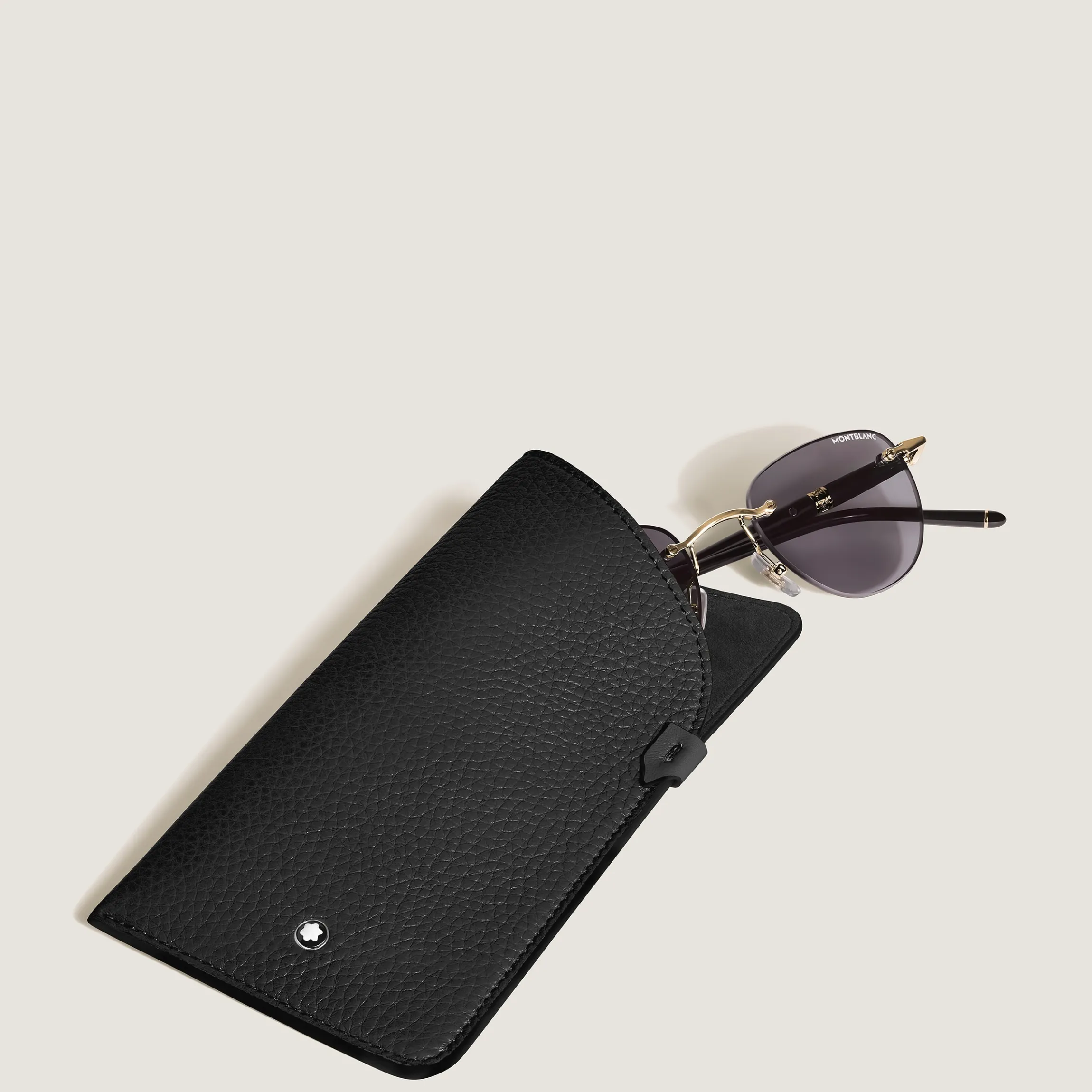 Eyewear Pouch in Grain Leather