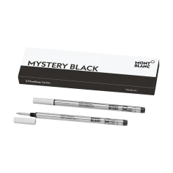 2 Fineliner Refills, Mystery Black - Broad
