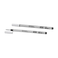 2 Fineliner Refills, Mystery Black - Broad