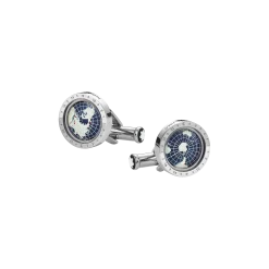 1858 Geosphere Cufflinks Blue