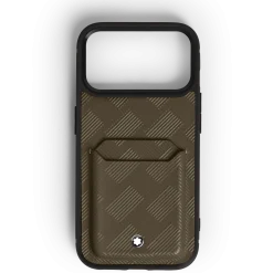 Hardshell Case for iPhone 17 Pro with 2cc in Extreme Leather