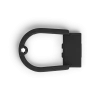 Horseshoe light buckle 35mm