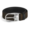 Horseshoe 35 mm Reversible Belt in Suede Leather