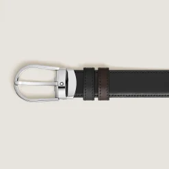 Horseshoe 30 mm Reversible Belt in Meisterstück Leather