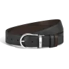 Horseshoe 35 mm Reversible Belt in Grain Leather