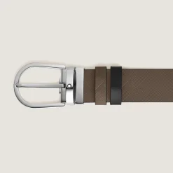 Horseshoe 35 mm Reversible Belt in Extreme Leather