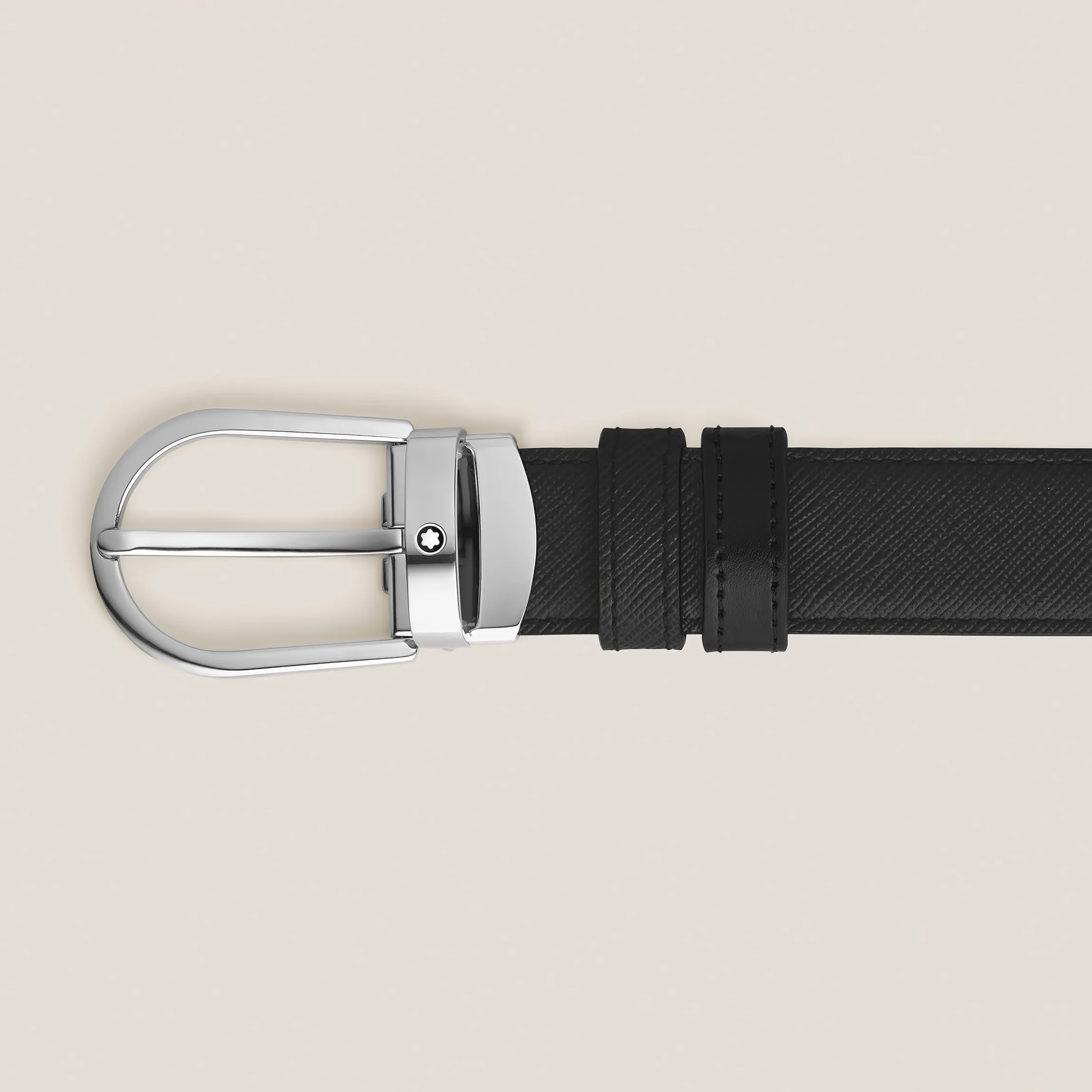 Horseshoe 30 mm Reversible Belt in Sartorial Leather