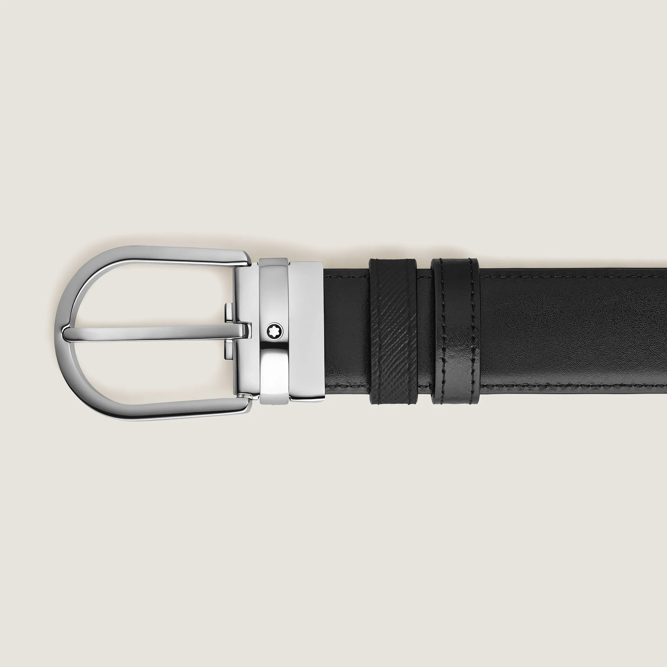 Horseshoe 35 mm Reversible Belt in Sartorial Leather