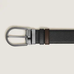 Horseshoe 35 mm Reversible Belt in Sartorial Leather
