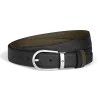 Horseshoe 30 mm Reversible Belt in Sartorial Leather