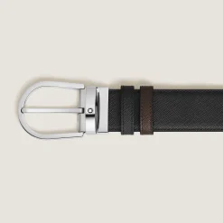 Horseshoe 35 mm Reversible Belt in Sartorial Leather