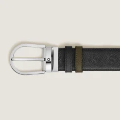 Horseshoe 35 mm Reversible Belt in Sartorial Leather