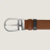 Horseshoe 35 mm Reversible Belt in Sartorial Leather