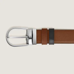 Horseshoe 35 mm Reversible Belt in Sartorial Leather