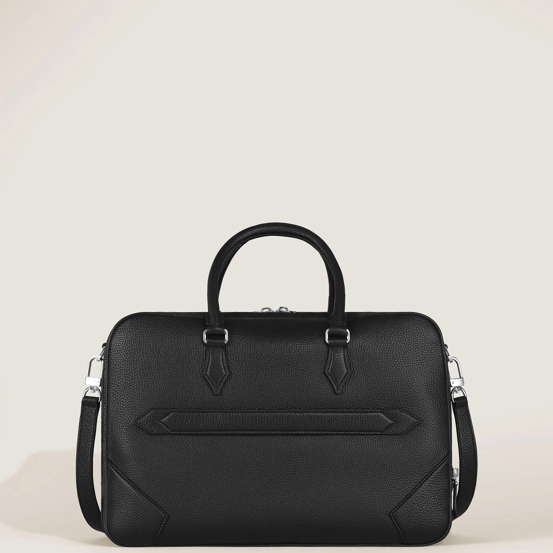 Large Briefcase in Grain Leather