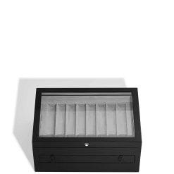 Large collector Box in wood and lacquer for 24 writing instruments