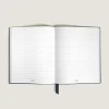 Large Notebook in Extreme Leather, Lined Pages
