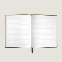 Large Notebook in Extreme Leather, Lined Pages