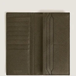 Long Wallet 14cc with Zip in Sartorial Leather