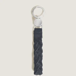 Loop Key Holder in Suede Leather