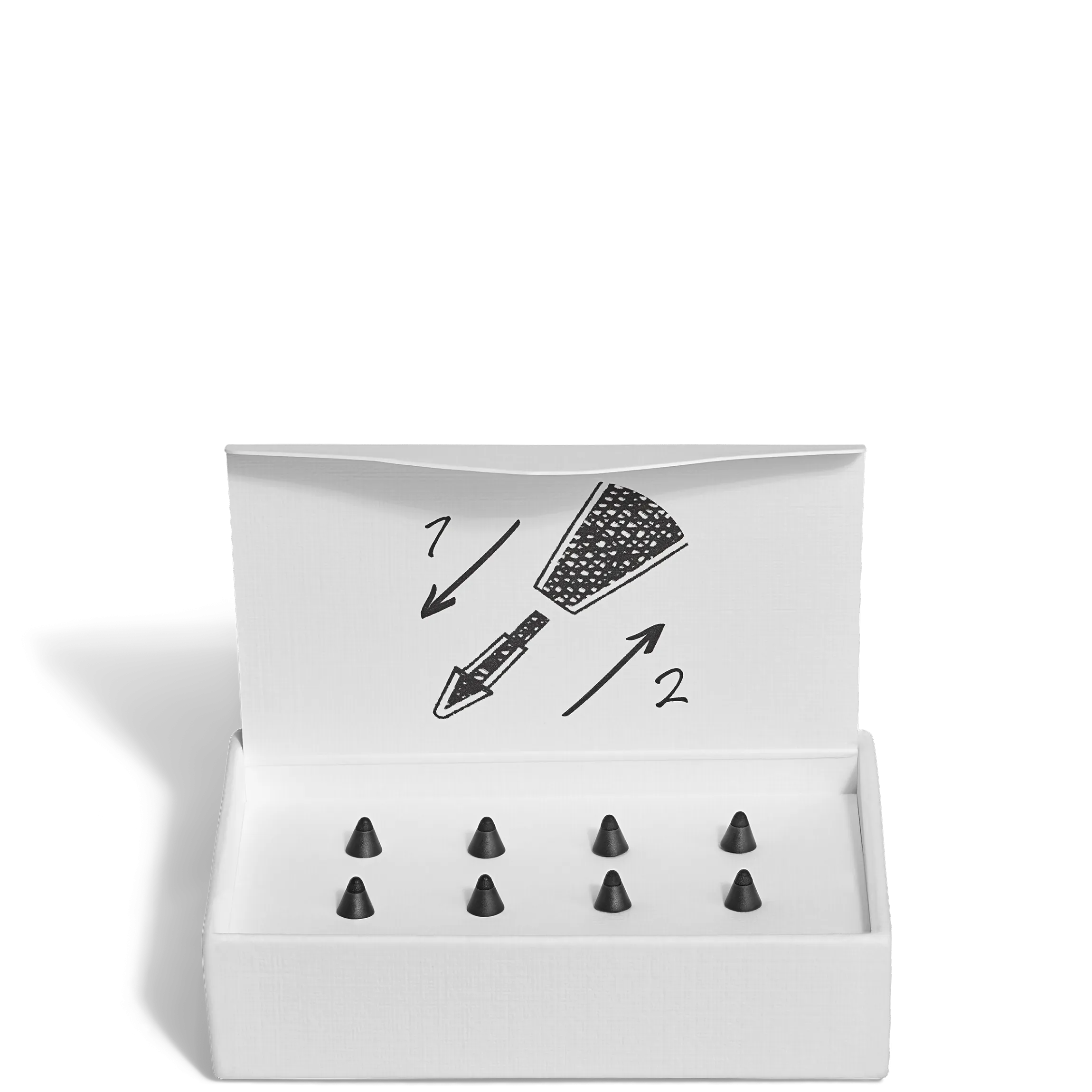 Matte Replacement Tips for Montblanc Digital Pen Black