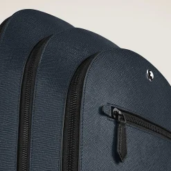Medium Backpack with 3 Compartments in Sartorial Leather