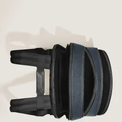 Medium Backpack with 3 Compartments in Sartorial Leather