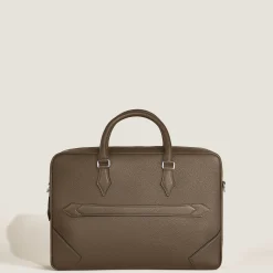 Medium Briefcase in Grain Leather