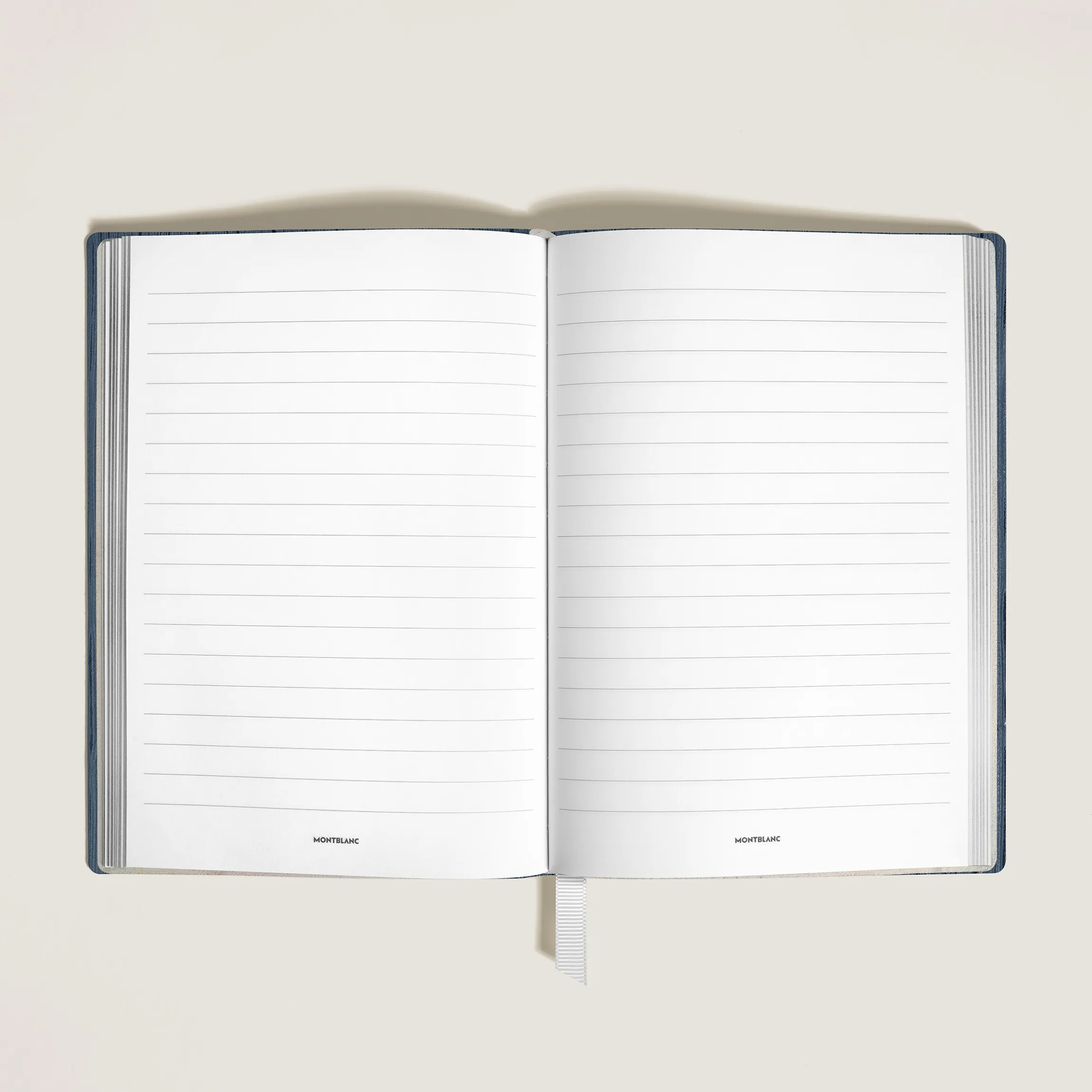 Medium Notebook in Corteccia Leather, Lined Pages