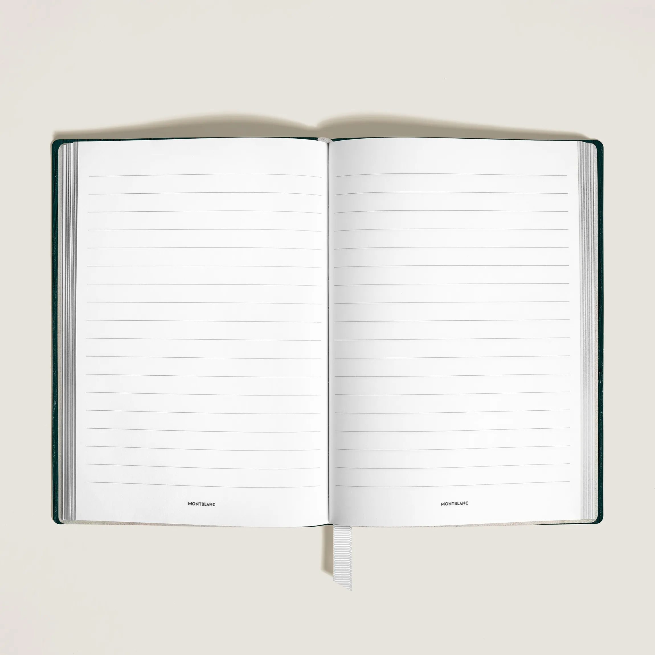 Medium Notebook in Corteccia Leather, Lined Pages
