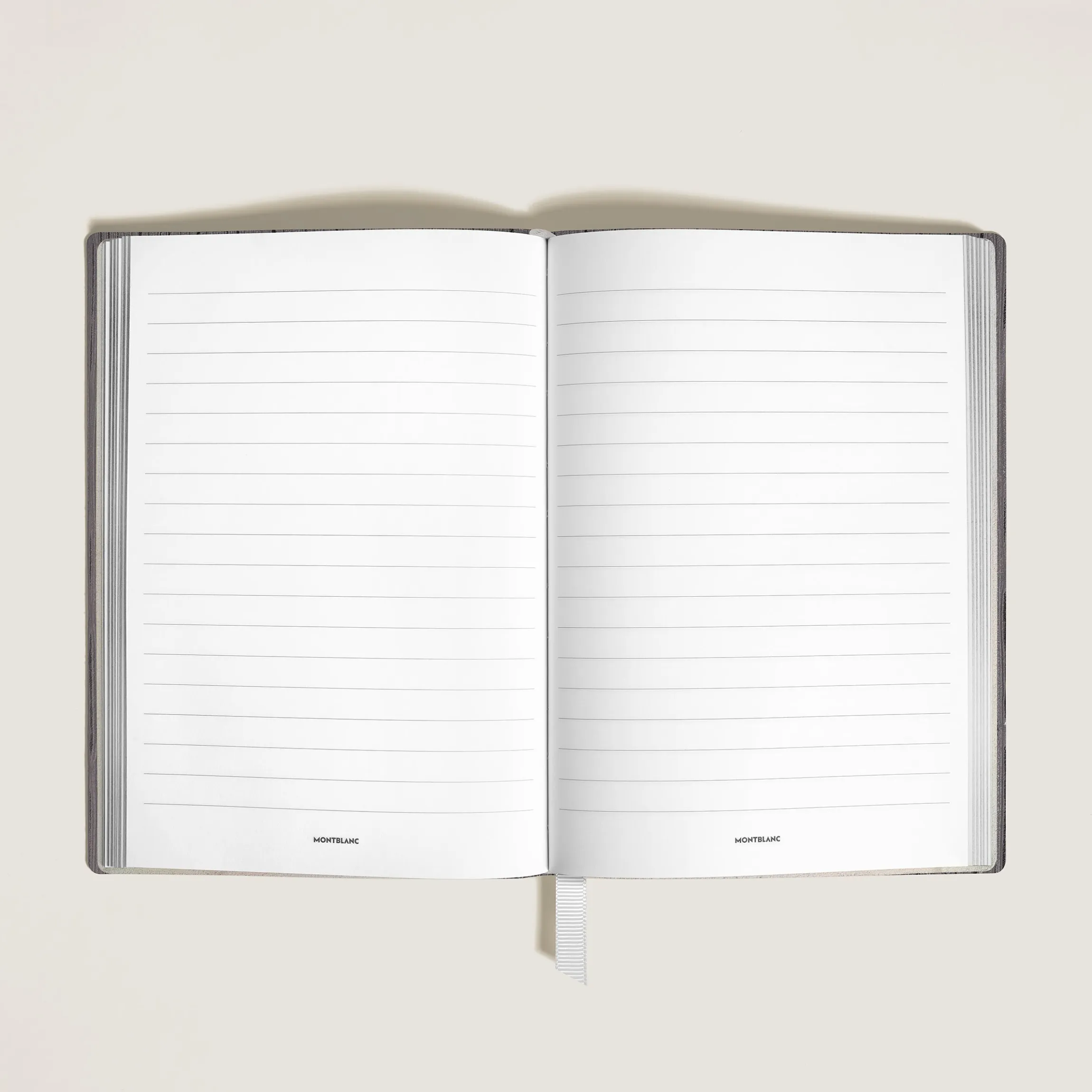 Medium Notebook in Corteccia Leather, Lined Pages