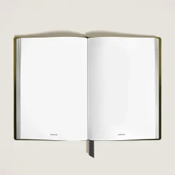 Medium Notebook in Corteccia Sfumato Leather, Blank Pages