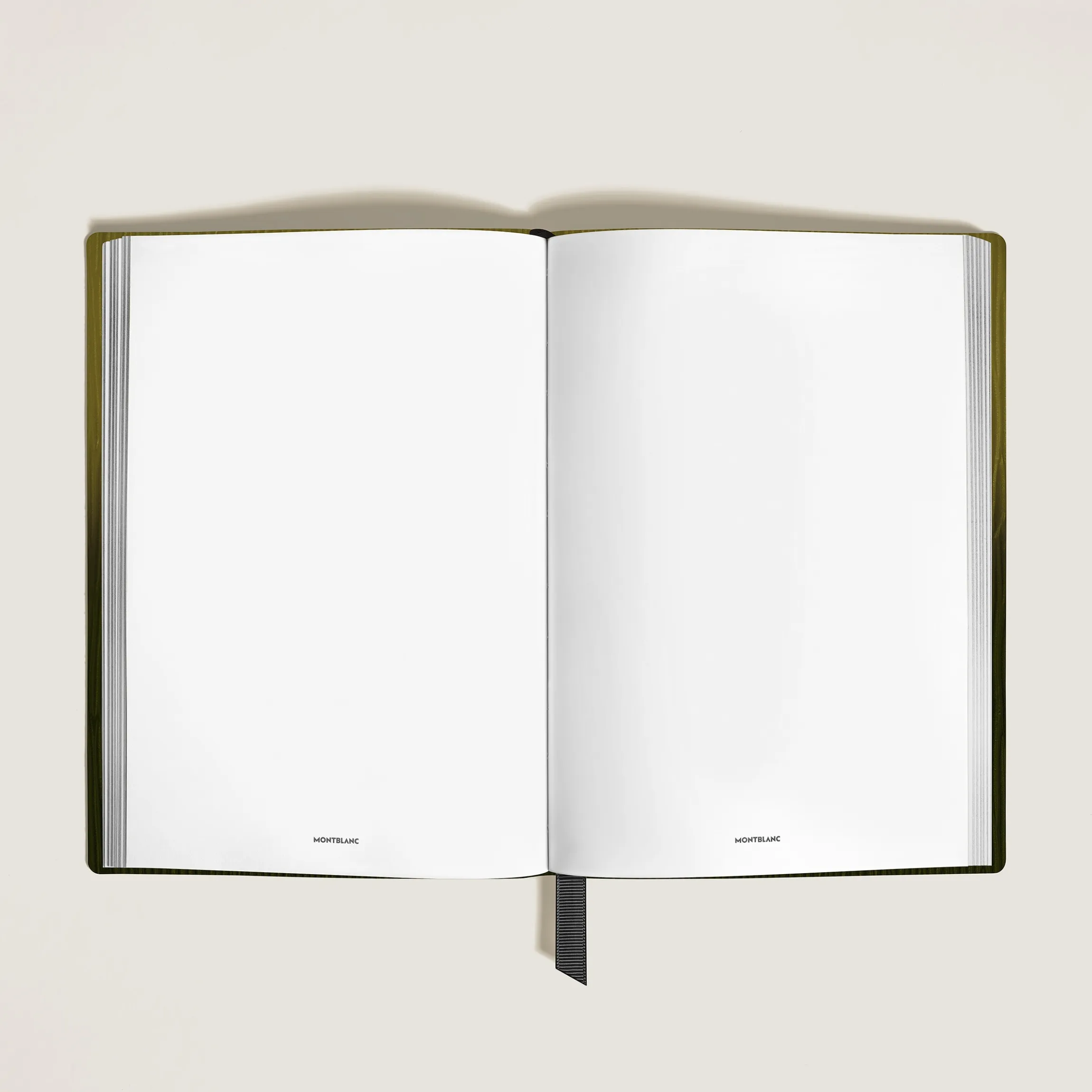 Medium Notebook in Corteccia Sfumato Leather, Blank Pages