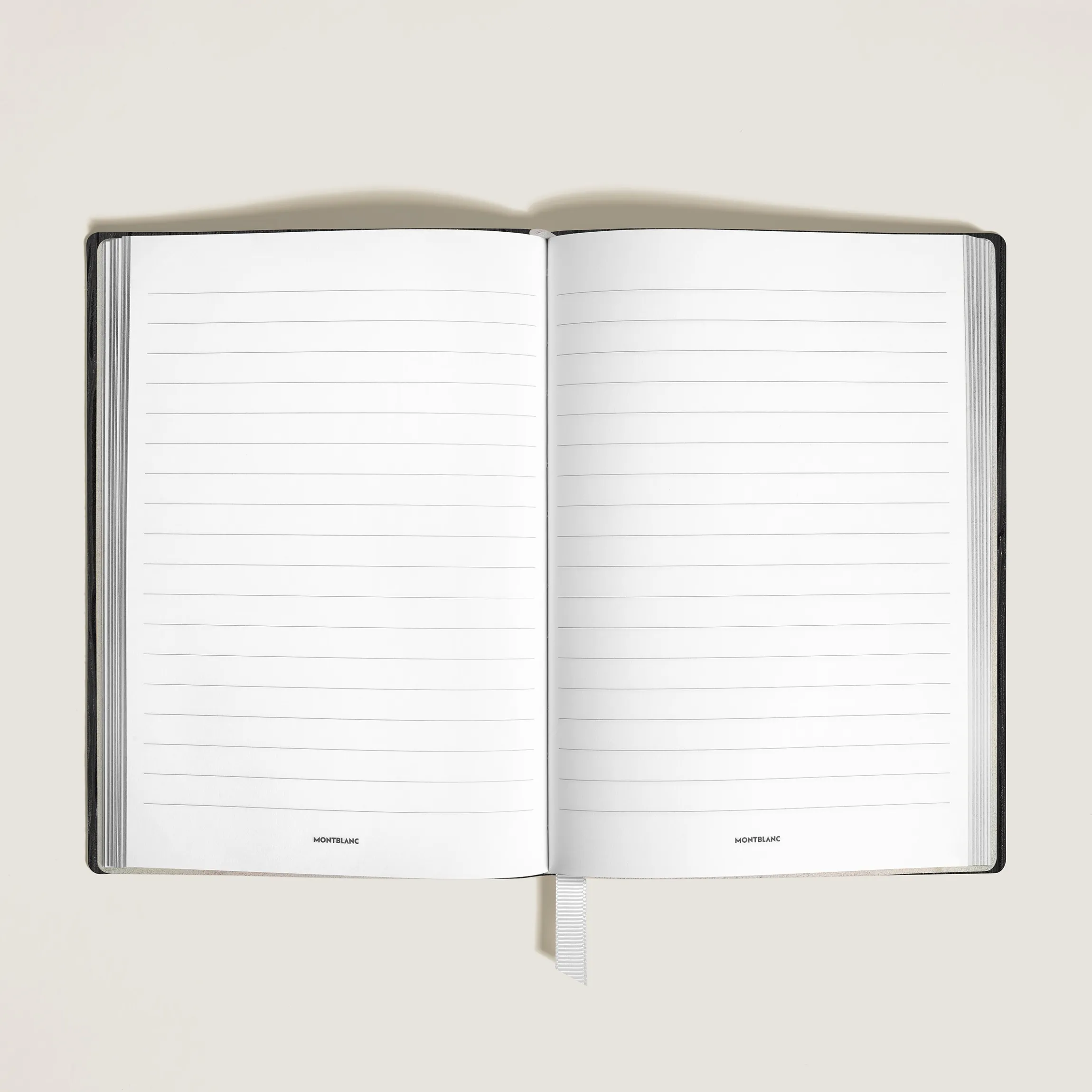 Medium Notebook in Corteccia Leather, Lined Pages