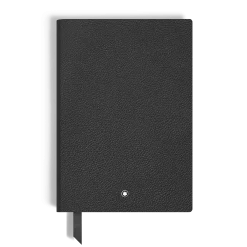 Medium Notebook in Grain Leather, Lined Pages