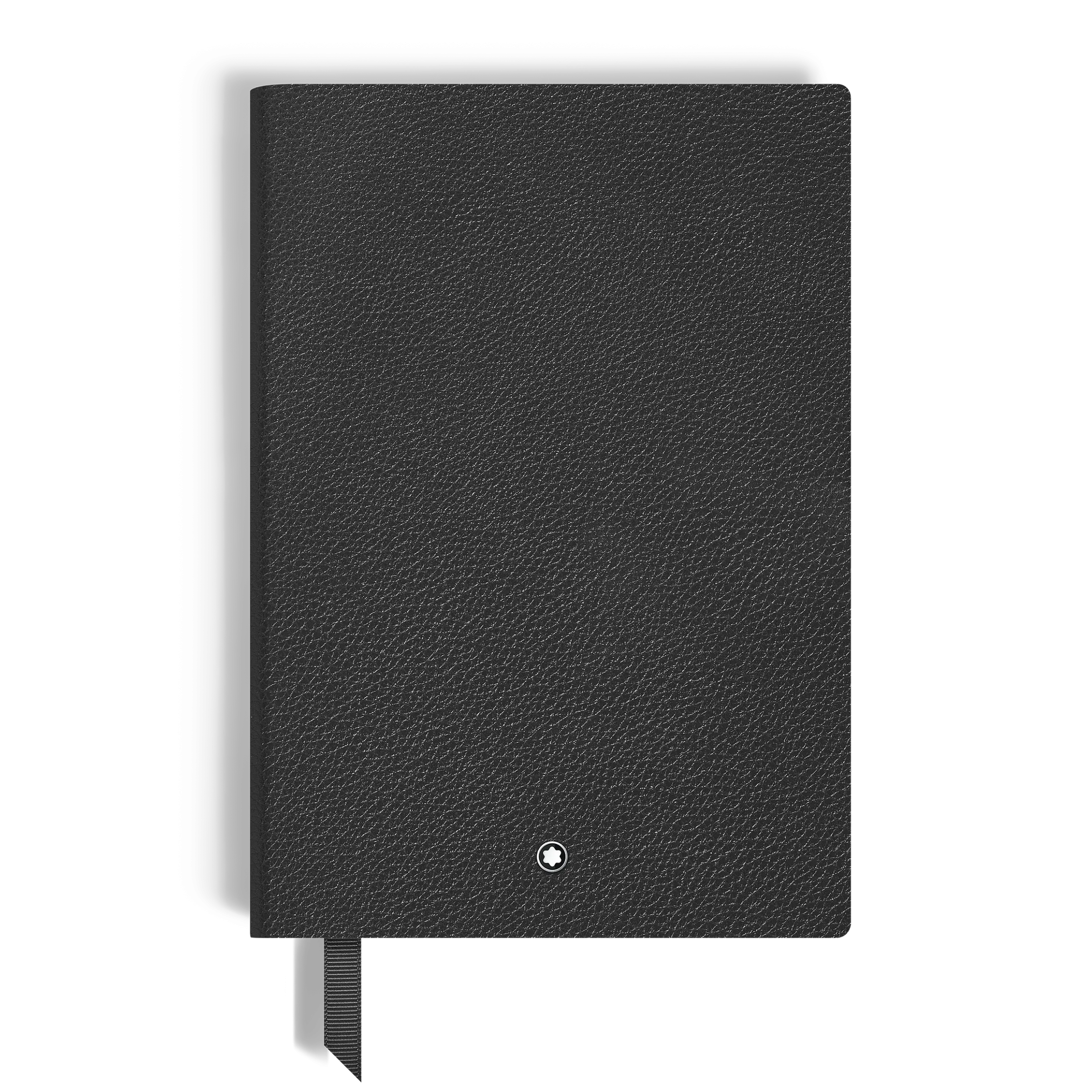 Medium Notebook in Grain Leather, Lined Pages