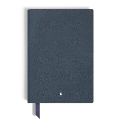 Medium Notebook in Grain Leather, Lined Pages