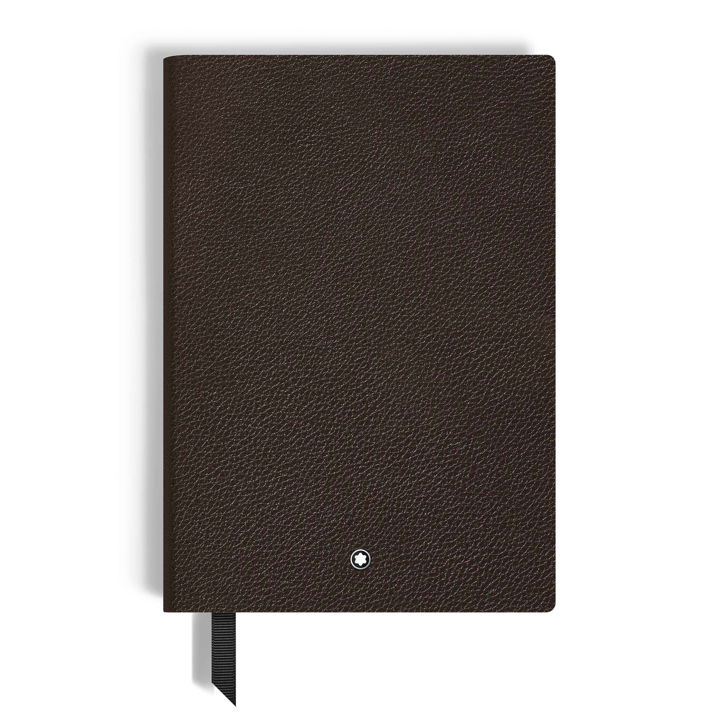 Medium Notebook in Grain Leather, Lined Pages