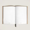 Medium Notebook in Sartorial Leather, Lined Pages