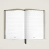 Medium Notebook in Sartorial Leather, Lined Pages