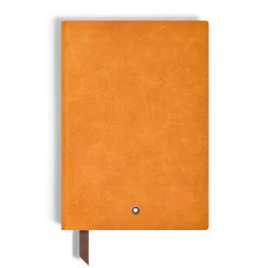 Medium Notebook in Soft Leather, Lined Pages