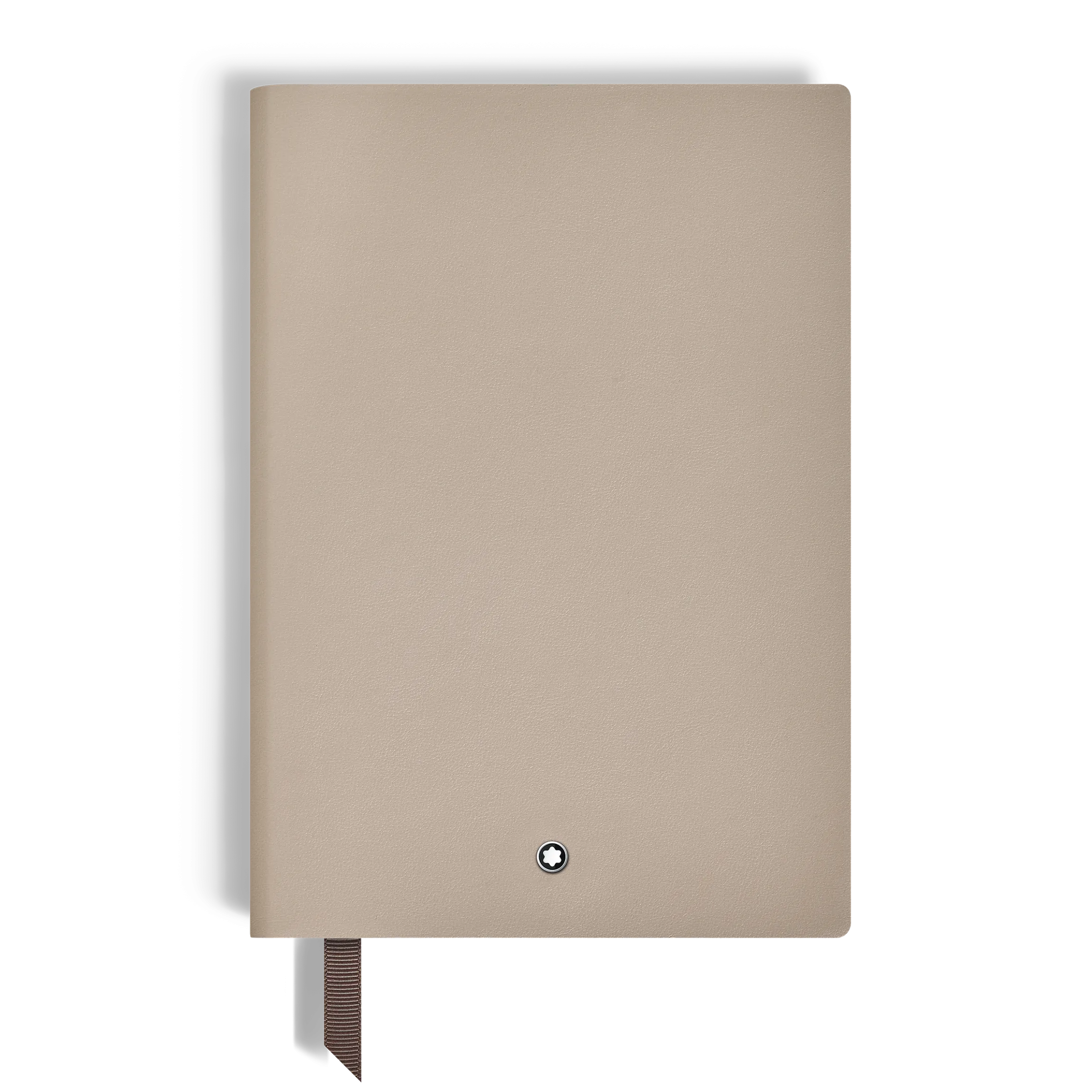 Medium Notebook in Soft Leather, Lined Pages