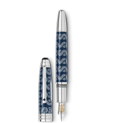 Meisterstück Around the World in 80 Days Solitaire LeGrand Fountain Pen (F)