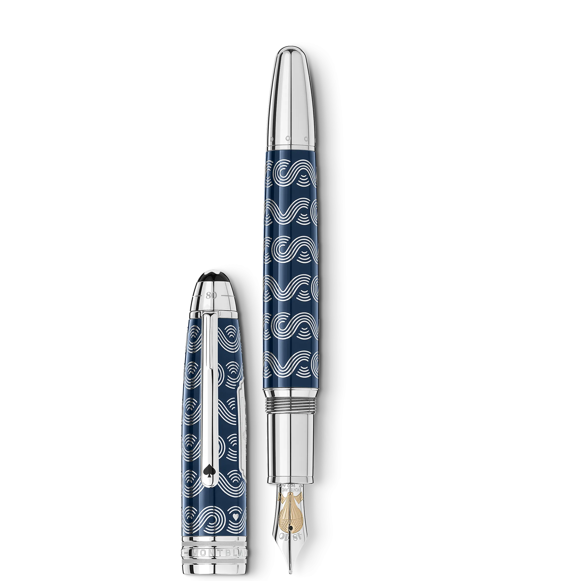 Meisterstück Around the World in 80 Days Solitaire LeGrand Fountain Pen (F)